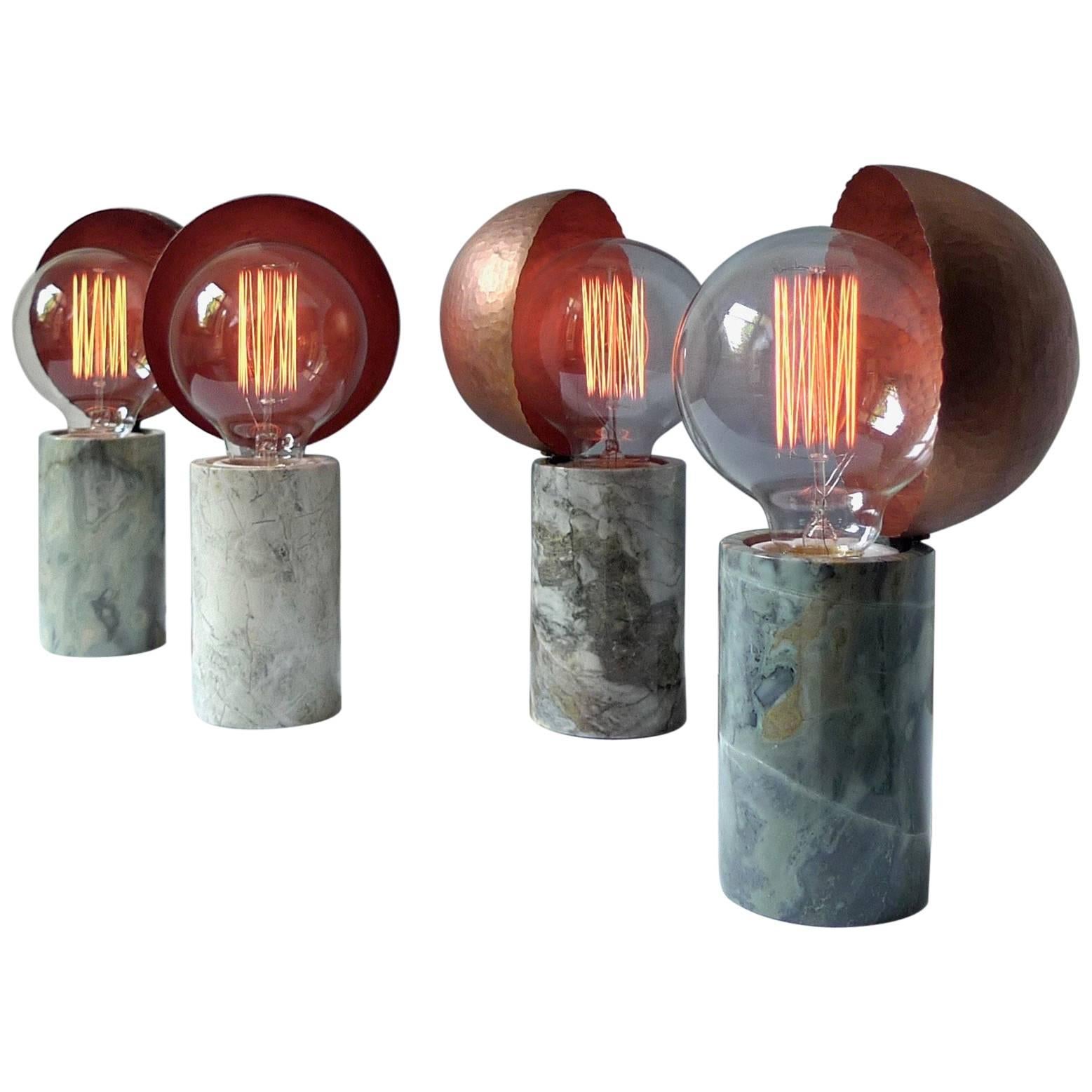 Marble Table Lamps, Sander Bottinga