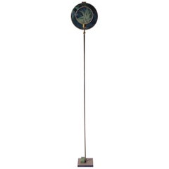 Circle Blue Grey, Floor Lamp, Sander Bottinga