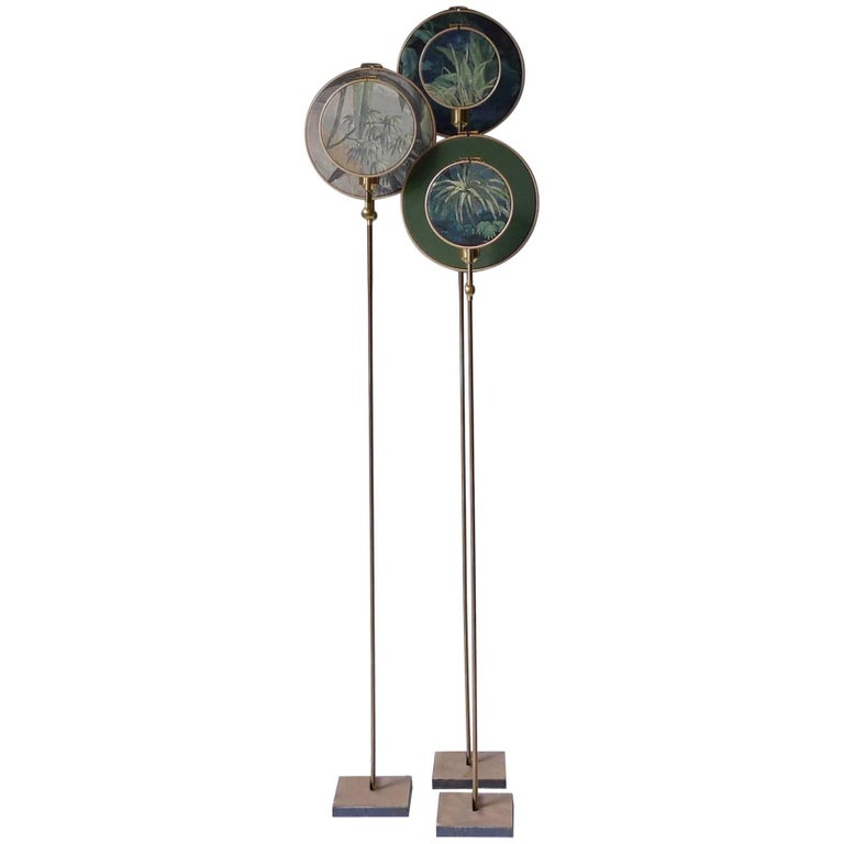 Ensemble of Three Floor Lamps, Sander Bottinga For Sale