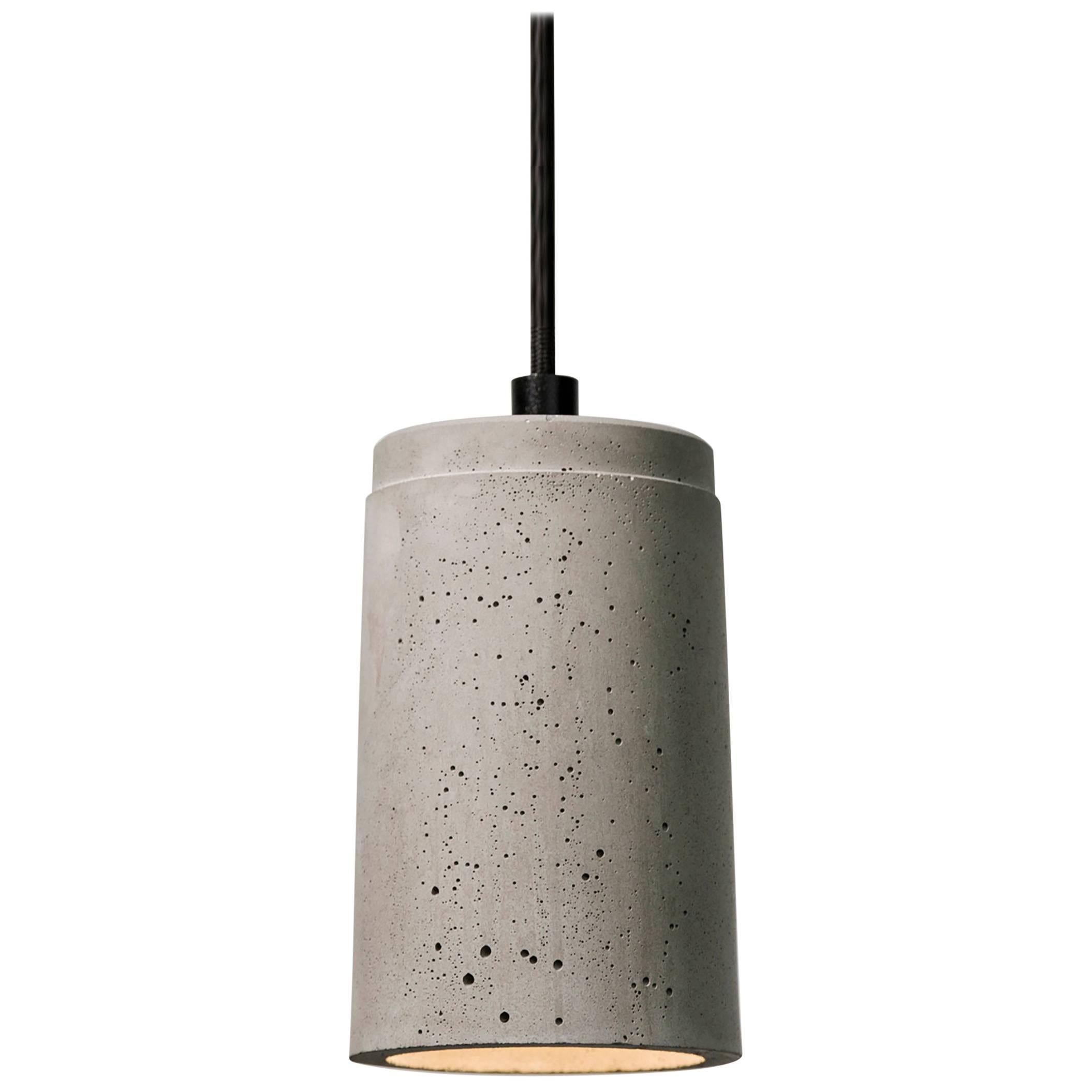 Zero, Concrete Ceiling Lamp by Bentu Design