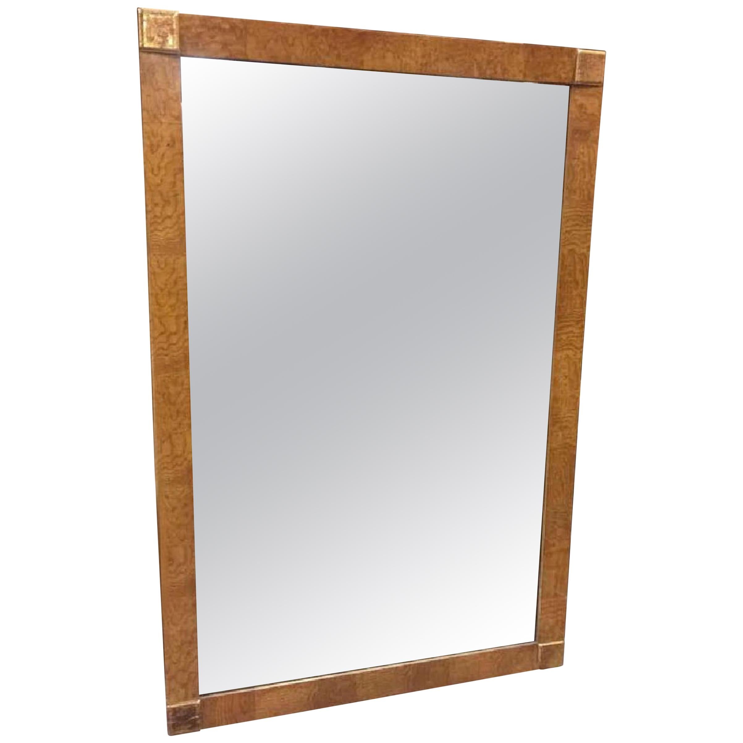 Neoclassical Revival Wood Framed Mirror