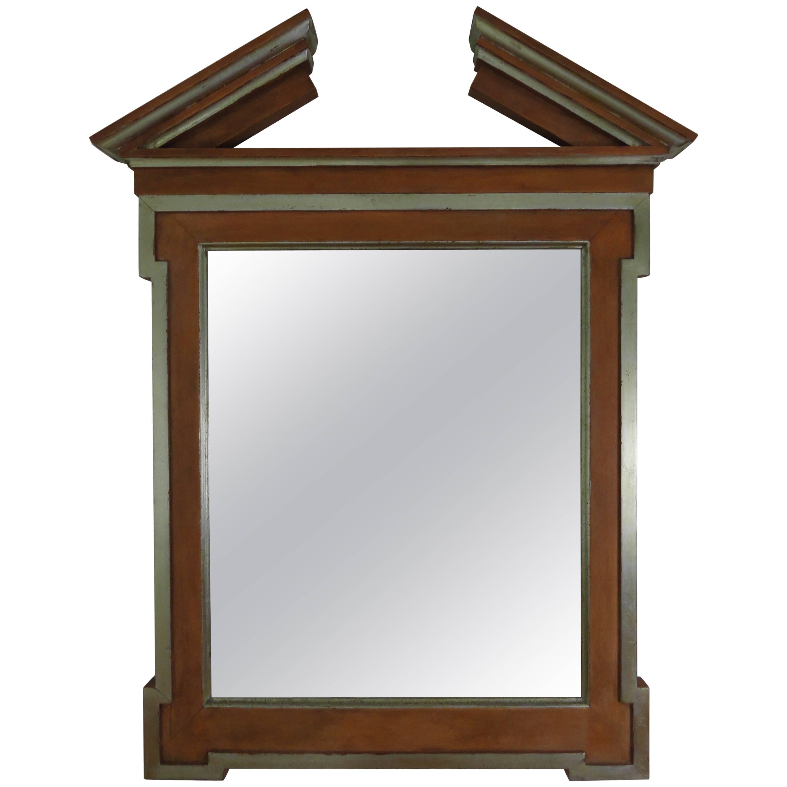 Donghia Broken Pediment Mirror For Sale