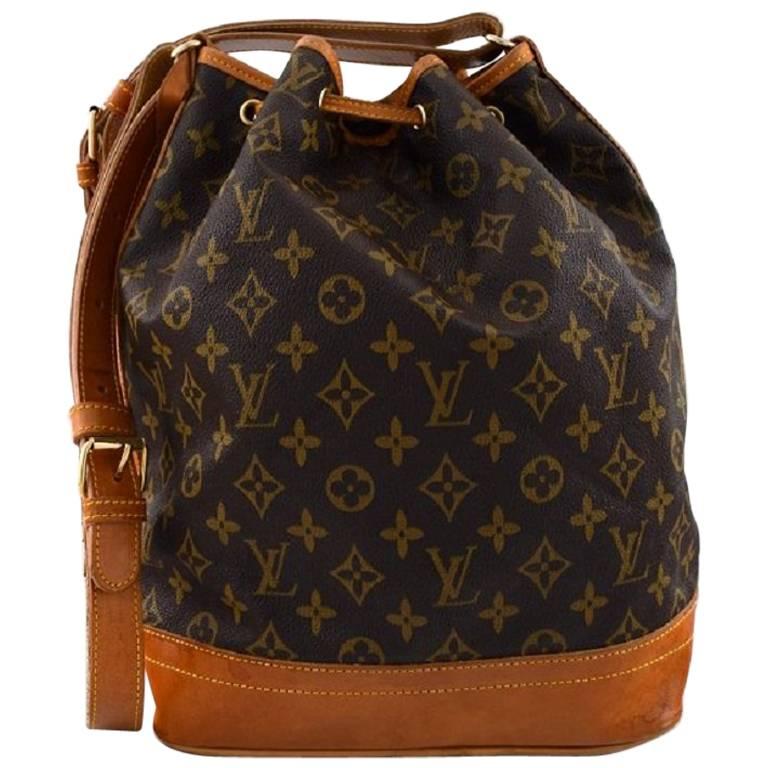 Louis Vuitton. Vintage Shoulder Bag. Monogram canvas. Model Noé. at 1stDibs