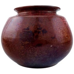Kähler, Denmark luster-glaze ceramic vase, Karl Hansen Reistrup. 