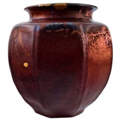 Kähler, Denmark luster-glaze ceramic vase, Karl Hansen Reistrup.