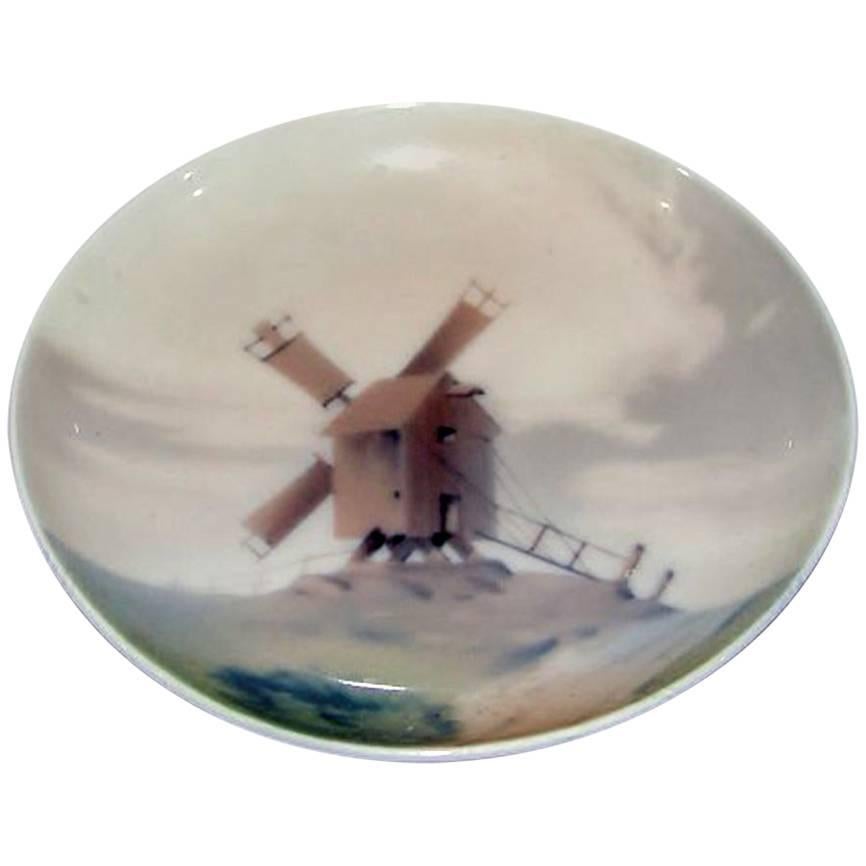 Bing and Grøndahl Wall Plate with Windmill #4218/357-18