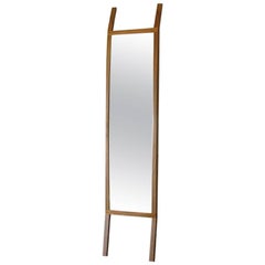 Mirror, Full Length, Leaning, Modern, Bedroom, Hardwood, Rift, Wood, Semigood 