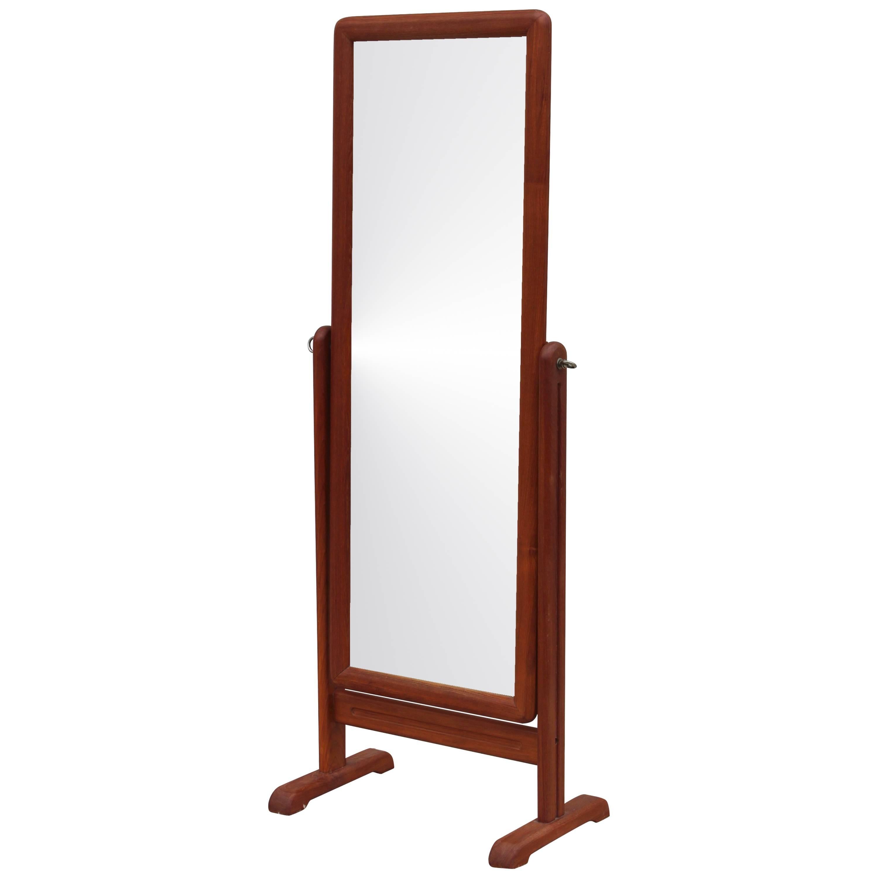 Danish Teak Full Lenght Mirror