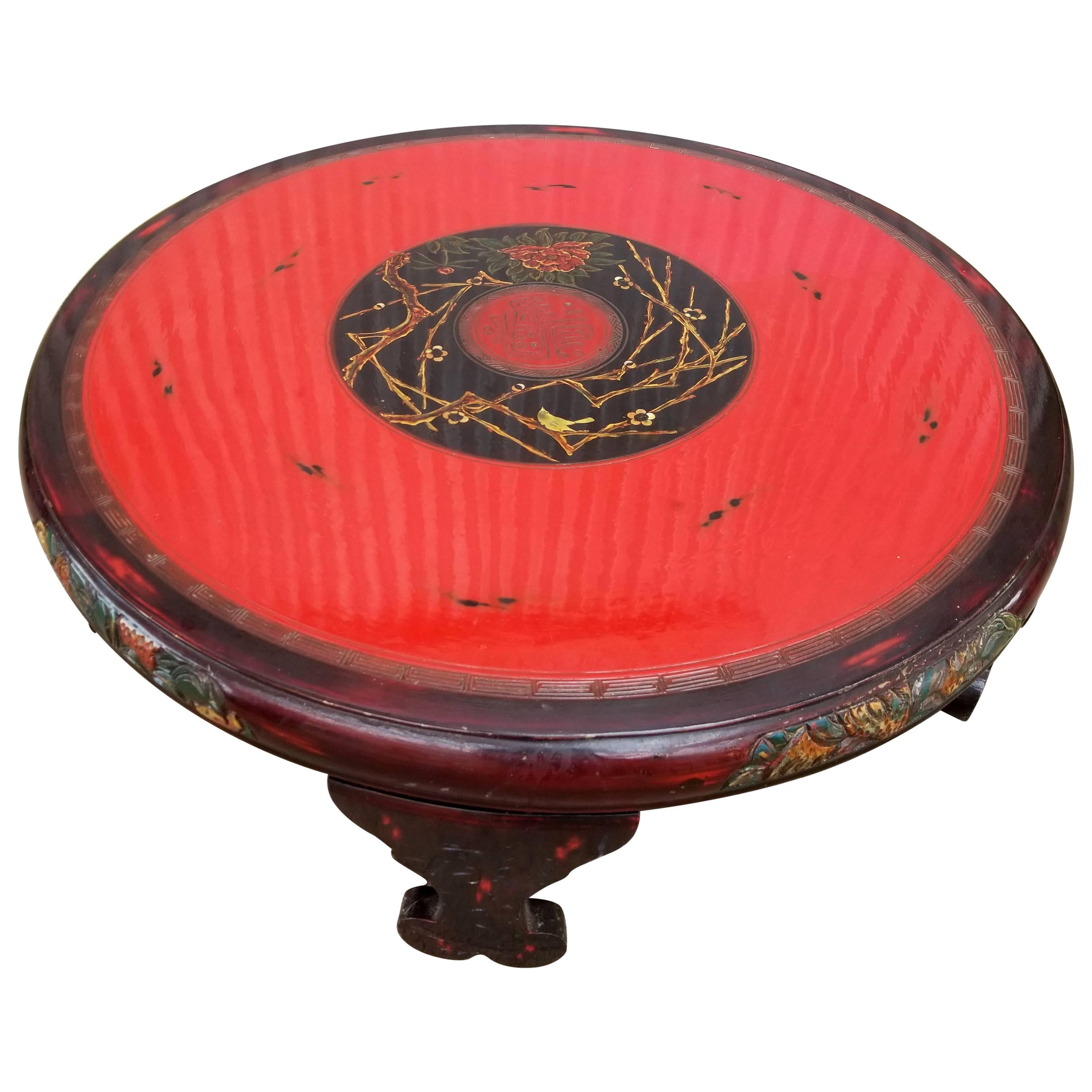 Chinese Lacquer Coffee Table For Sale
