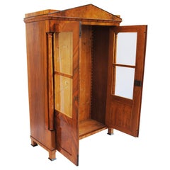 19th Century Biedermeier Double-Door Closet