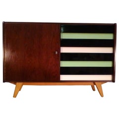 Retro Drawer Chest, 1960s, Jiří Jiroutka