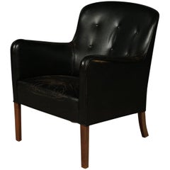 Danish Lounge Chair Designed by Ole Wanscher, Circa 1950