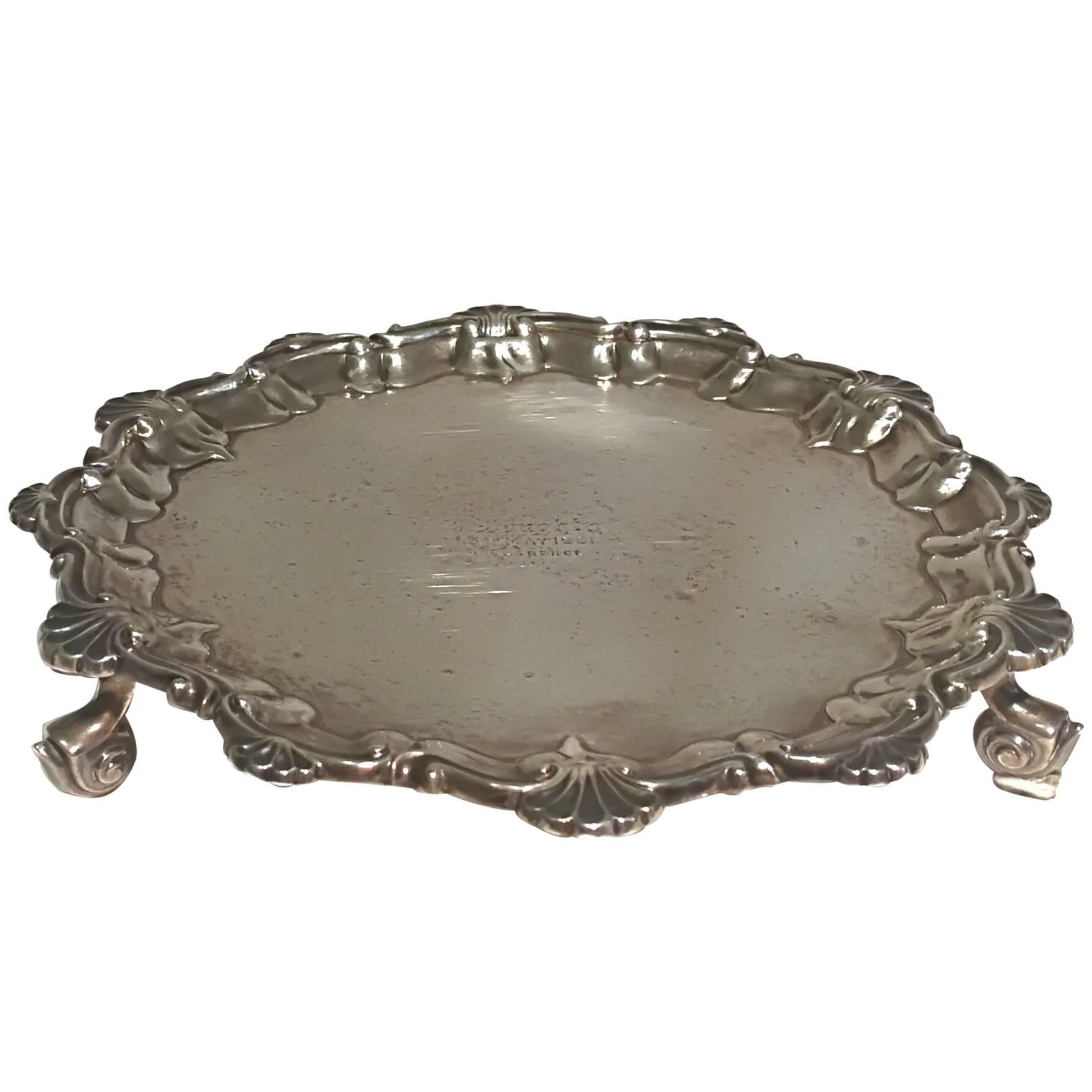 Silver Dish  For Sale
