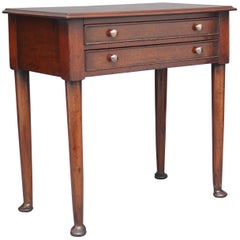 Early 20th Century mahogany side table