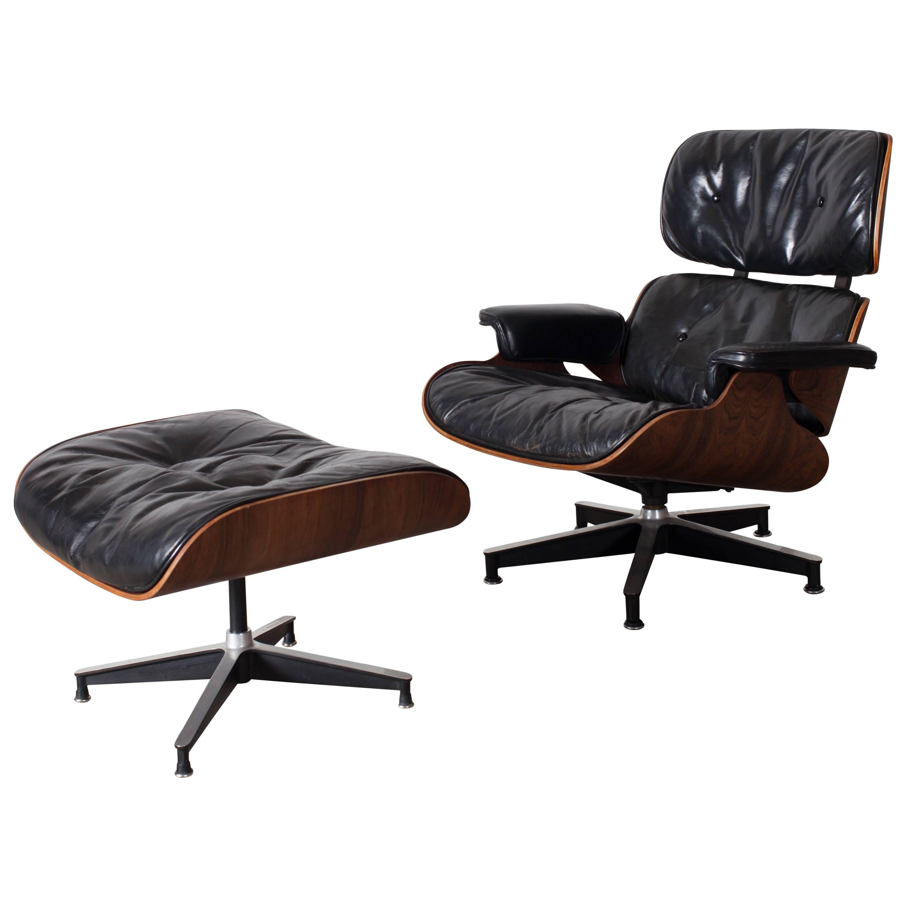 Eames Lounge Chair & Ottoman - 1st Edition