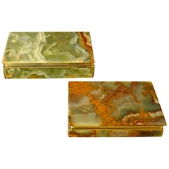 Italian Trinket Box in Onyx