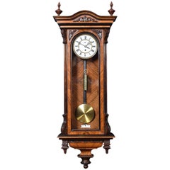 Single weight Vienna wall clock