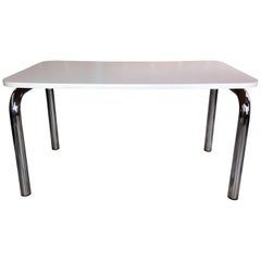 Vintage Dutch Design Of The 60
s Chrome And Formica Dining Table