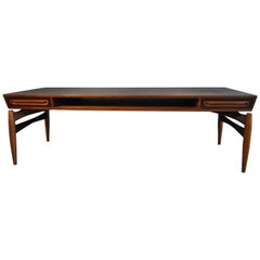 Johannes Andersen Teak Coffee Table for Trensum, 1960s