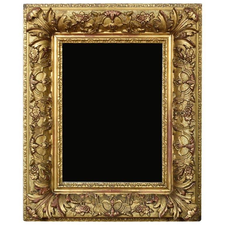 Victorian gilt gesso picture frame at 1stDibs