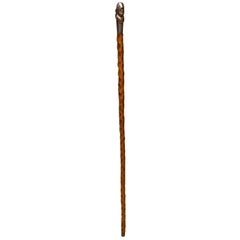 Rare 19th Century Czech Walking Stick, circa 1890