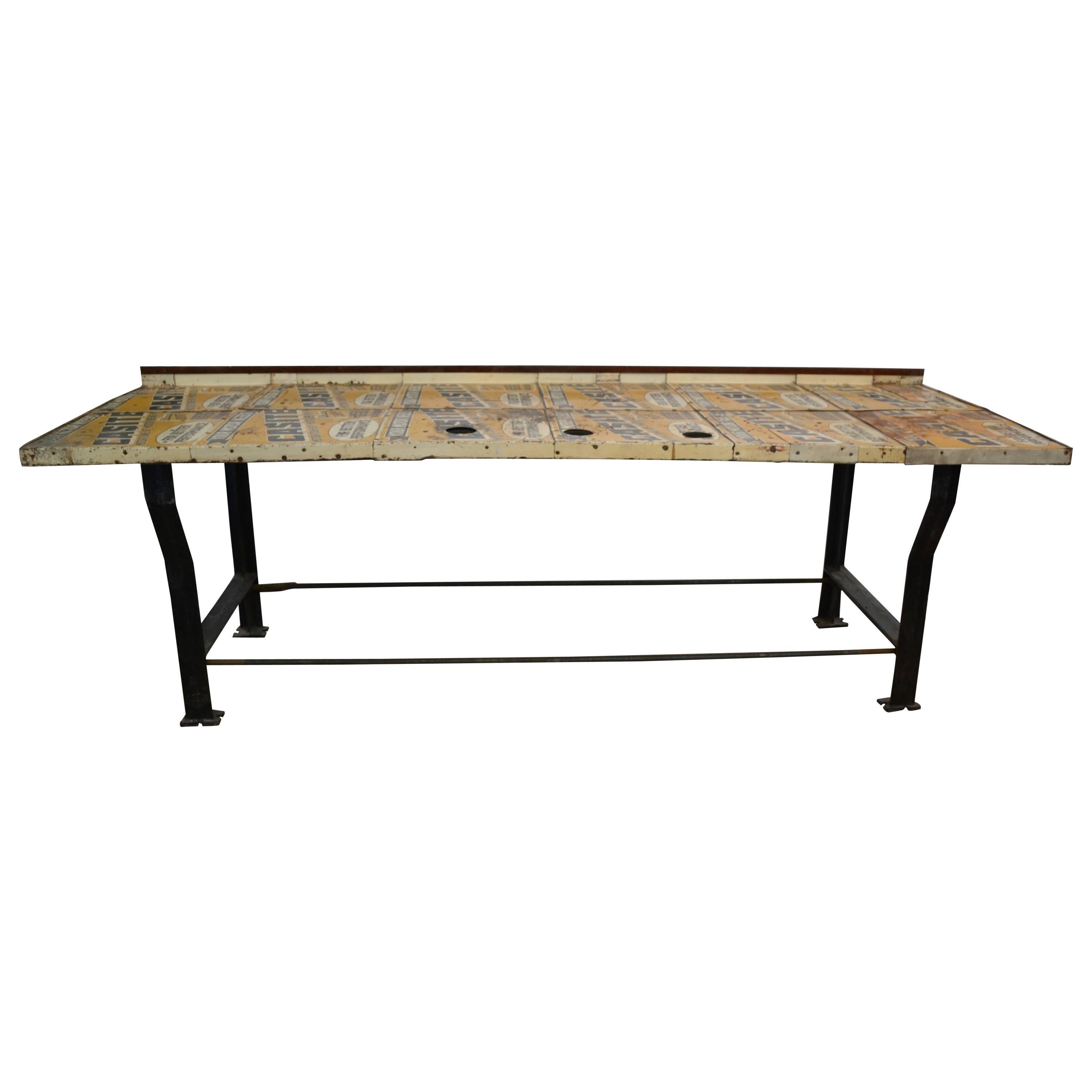 Casite Sign Work Bench For Sale