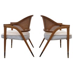 Elegant Pair of Dunbar 5480 Chairs