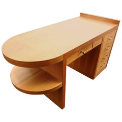 Art Deco Oak Desk