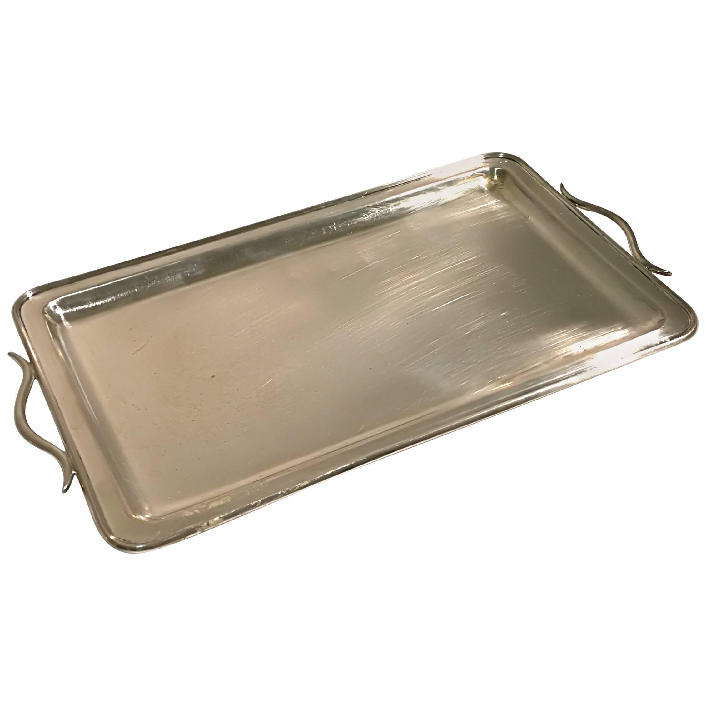 Little Silver Tray with Handles