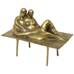 Used Bronze Statue of Reclining Figures