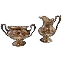 Francis I by Reed & Barton Old Sterling Silver Sugar & Creamer Set Hollowware