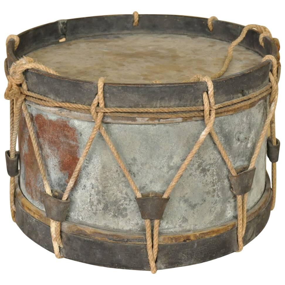 Charming 19th Century French Drum