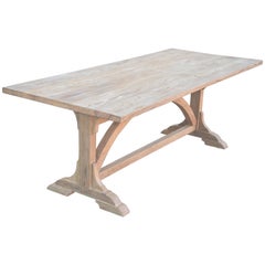 Expandable Farm Table in Vintage Heart Pine, Made to Order by Petersen Antiques