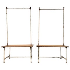 Antique Pair of Late 19th Century French Clothing Racks 