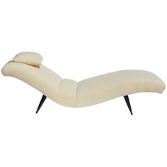 Mid-Century Modern Chaise Longue