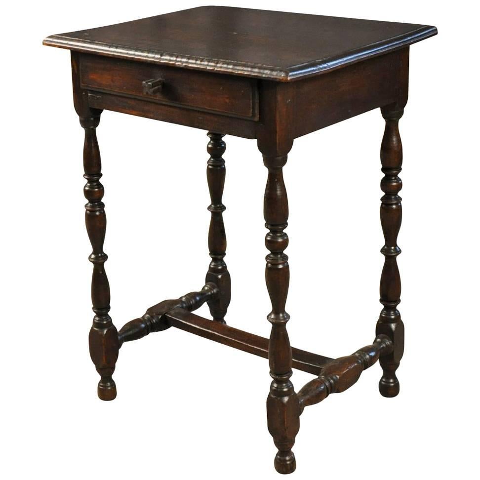 French Early 19th Century Louis XIII Style Side Table