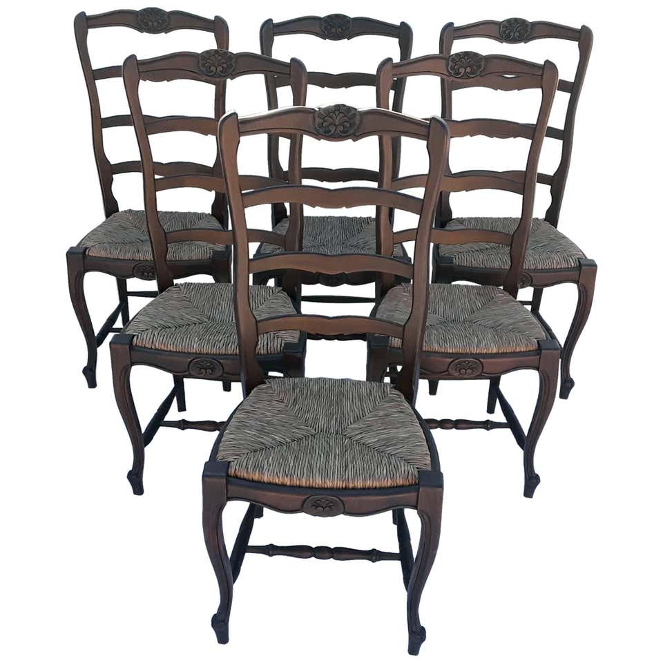 French Provincial Dining Room Chairs - 32 For Sale at 1stdibs