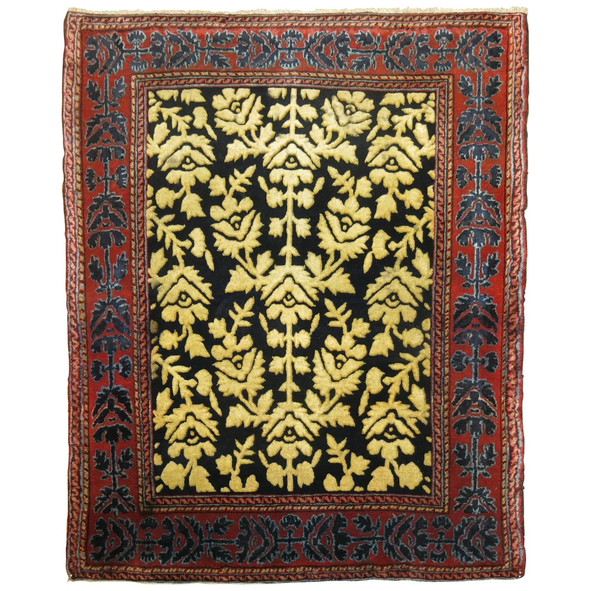 Antique Persian Souf Carpet For Sale