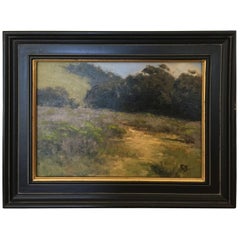 Brian Blood California Impressionist Carmel Meadow, 2014