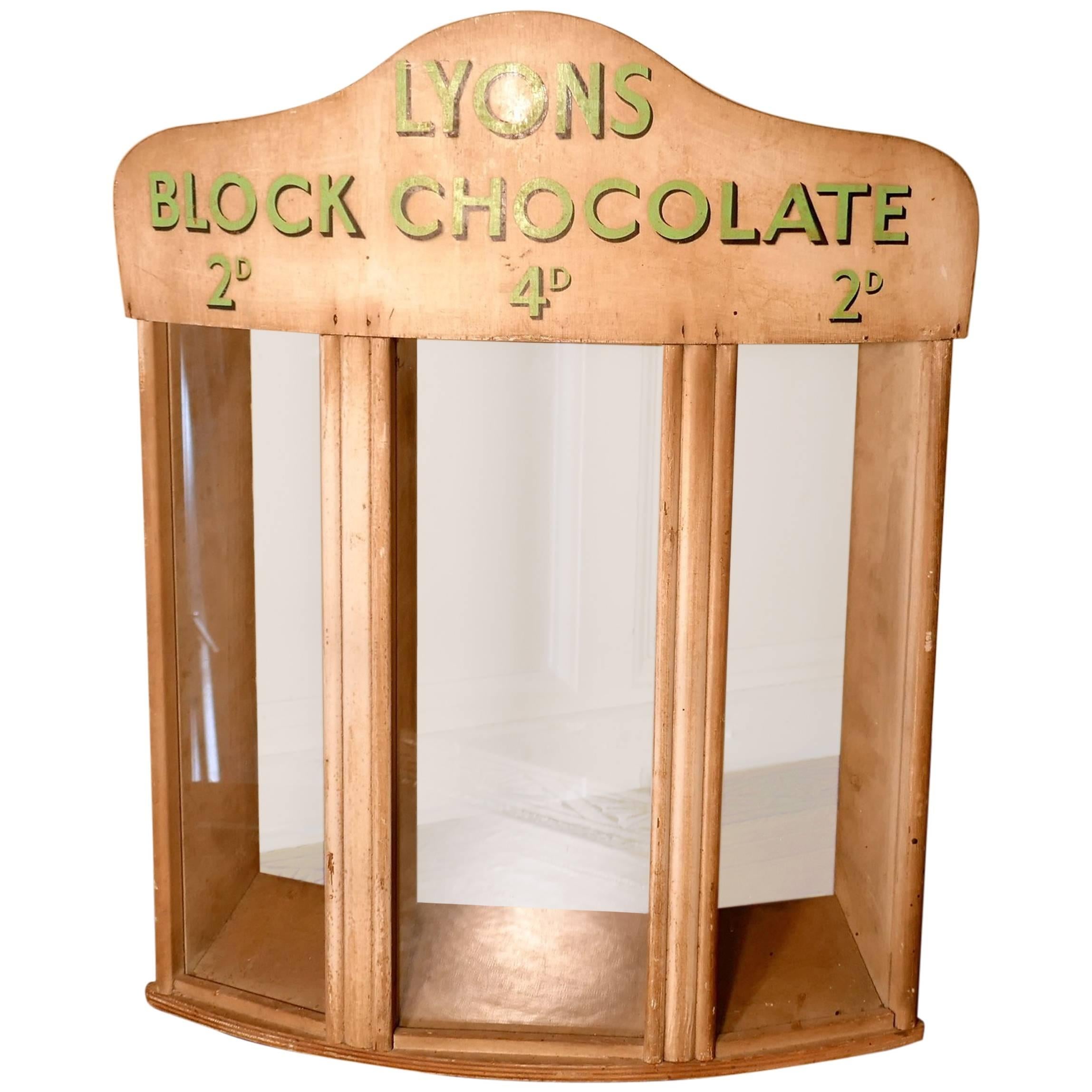 Lyons Block Chocolate Dispensing Cabinet