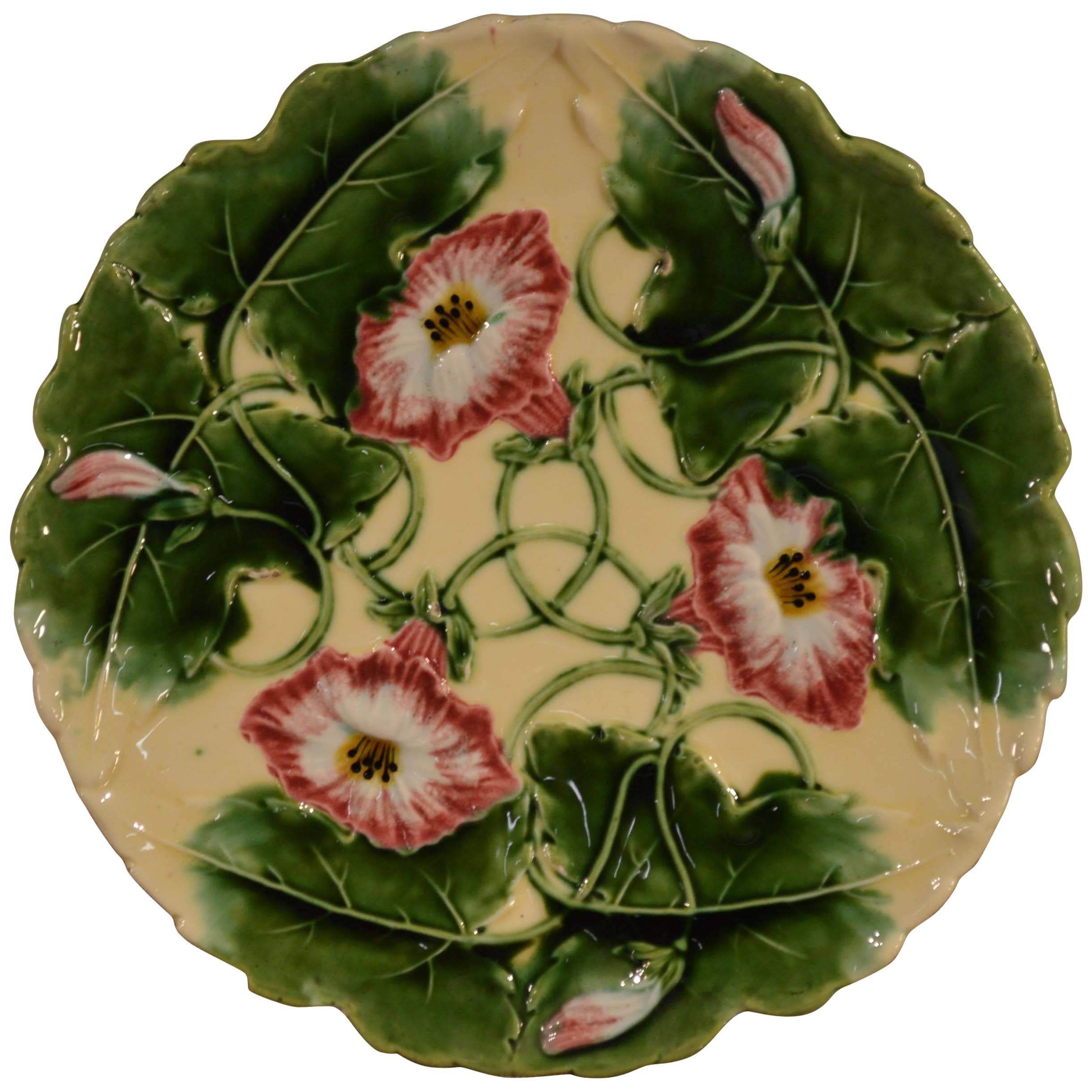 19th Century Majolica Charger