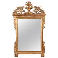 Large Carved and Gilt Mirror