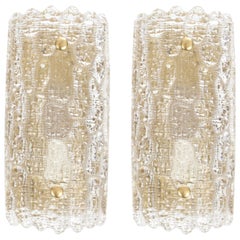 Mid-Century Modern Pair of Wall Lamps Design by Carl Fagerlund