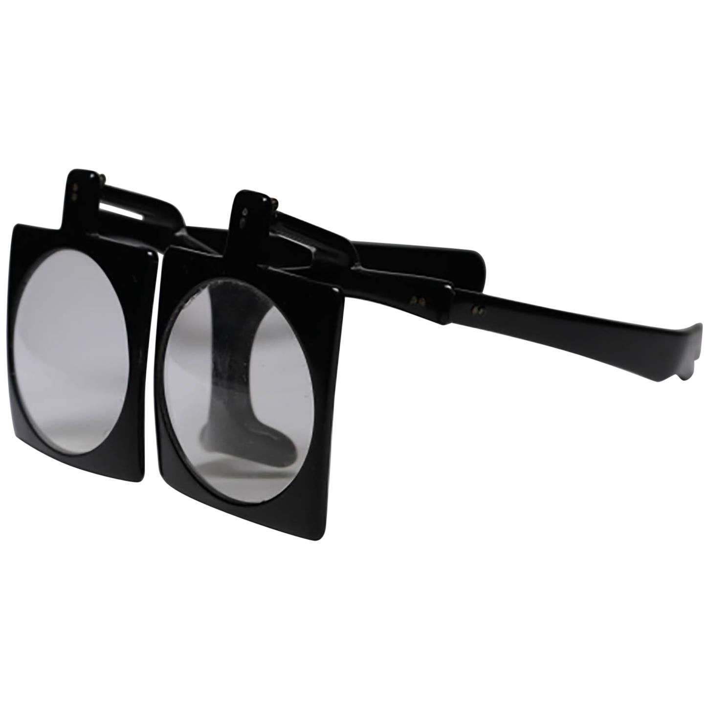 Midcentury Optometrist Magnifying Glasses, circa 1950s