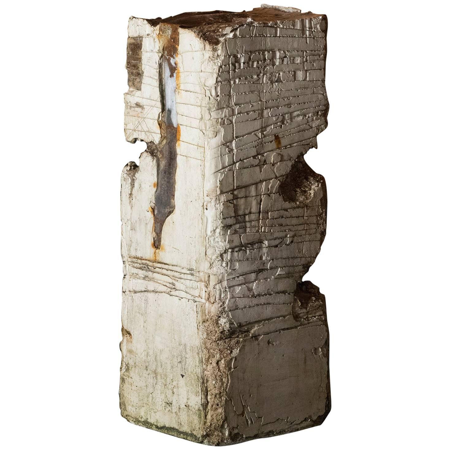 Matteo Giampaglia Abstract Plaster Sculpture