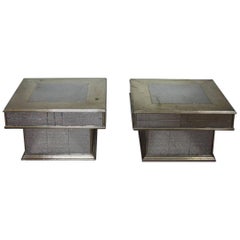 Good Pair of 1970s Spanish Sofa/End Tables