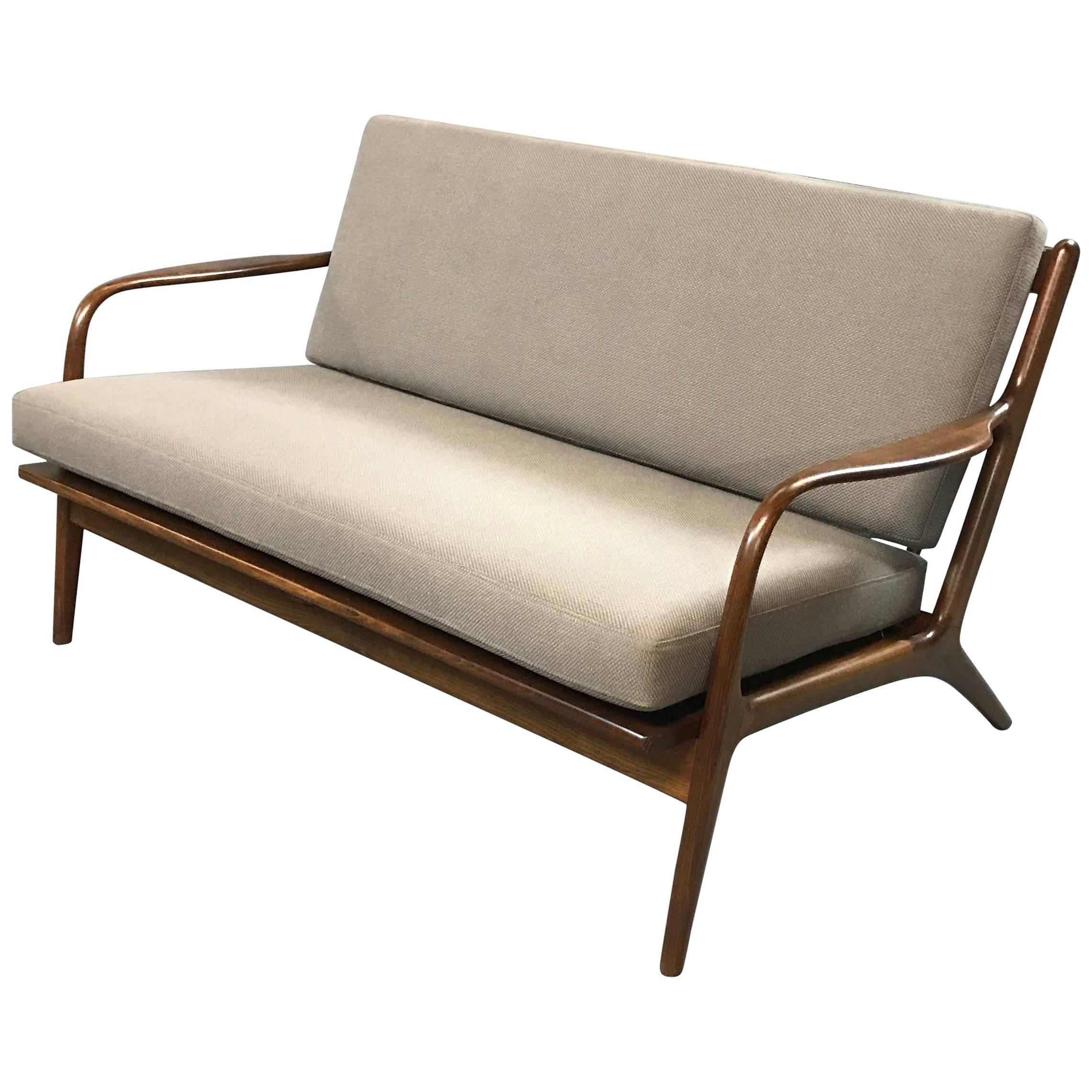 Mid-Century Modern Maple Sofa by Adrian Pearsall for Craft Associates