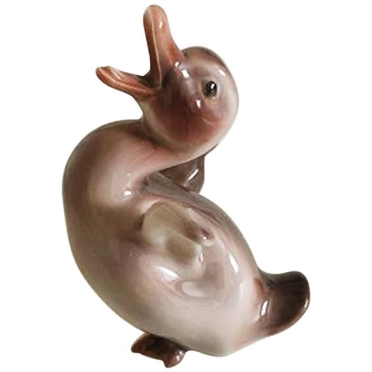 Dahl Jensen Figurine of Duckling #1032 For Sale