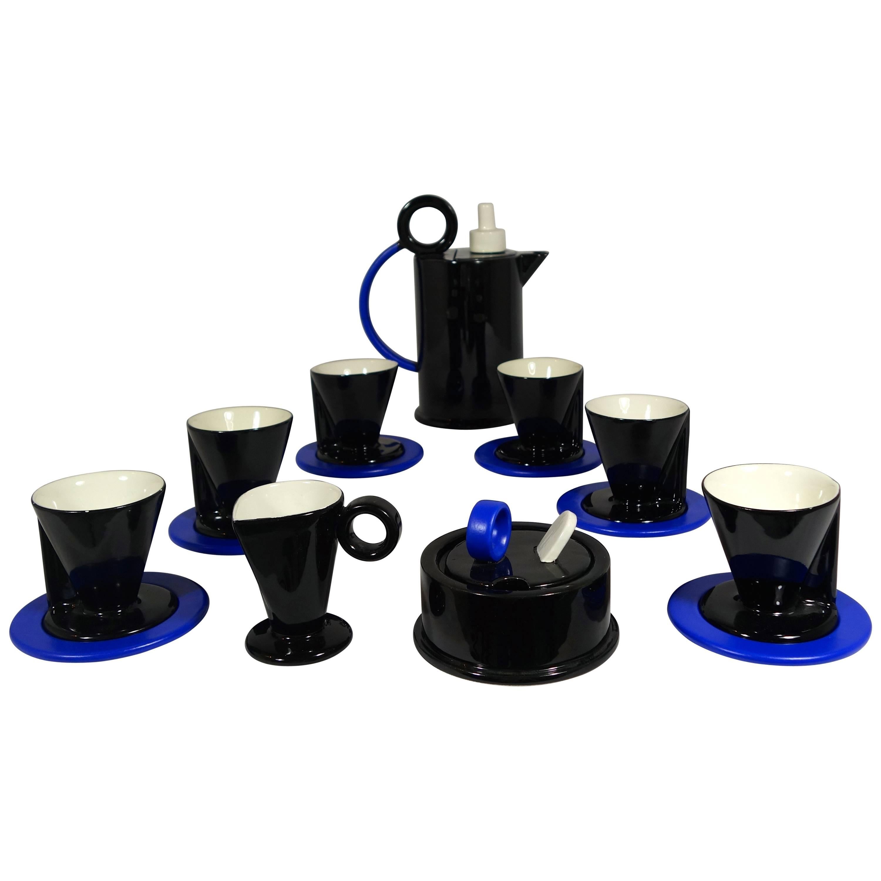 Memphis Coffee Set from the Hollywood Collection by Marco Zanini for Flavia