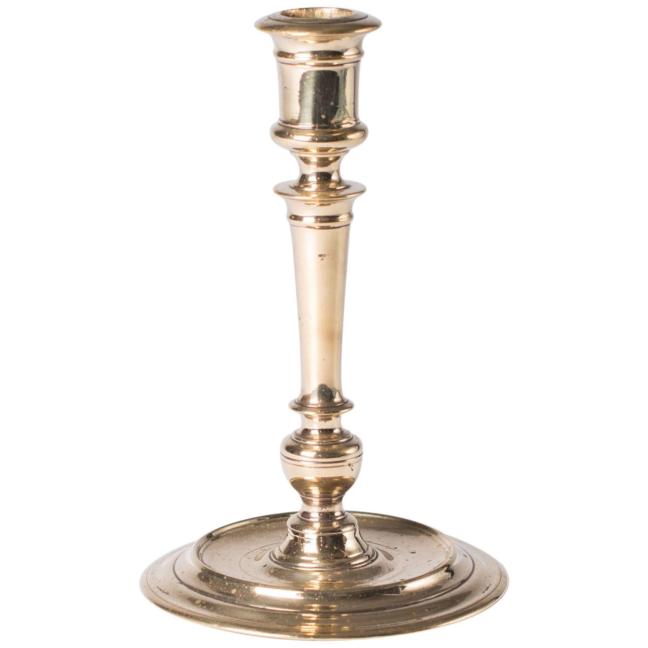 Candlestick Antique Bronze, 16th Century, France For Sale